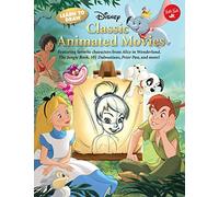 Learn to Draw Disney Classic Animated Movies: Featuring Favorite Characters from Alice in Wonderland, the Jungle Book, 101 Dalmations, Peter Pan, and More!