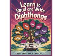 Learn to Read and Write Diphthongs: Orton-Gillingham Phonics and Handwriting for Beginning Readers and Kids with Dyslexia
