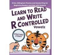 Learn to Read and Write R Controlled Vowels: Orton-Gillingham Phonics and Handwriting for Beginning Readers and Kids with Dyslexia