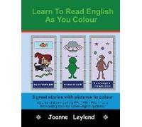 Learn To Read English As You Colour