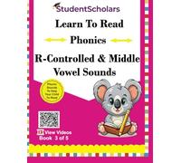 Learn to Read - Phonics - Controlled R and Middle Vowel Sounds