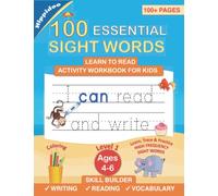 Learn to Read Sight Words: A Preschool, Pre k, kindergarten, 1st grade activity workbook to learn and practice reading, writing sight words for early readers