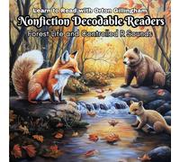 Learn to Read with Orton Gillingham Nonfiction Decodable Readers: Forest Life and Controlled R Sounds