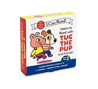 Learn to Read with Tug the Pup and Friends! Box Set 2: A Box of 11 stories, 1 parent guide, and reward stickers for Beginning Readers; Reading Level C-E