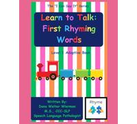 Learn to Talk: First Rhyming Words: Level 1 Adaptive Series: Early Language Learning and Early Rhyming Words
