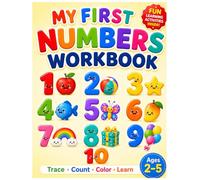 Learn to Trace, Count, Color & Write Numbers 1-10: Tracing, Counting, Coloring & Early Learning Activities for Preschoolers
