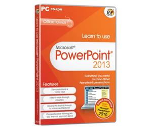 Learn to use Microsoft PowerPoint 2013, English