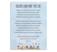 Learn What They Experience Poster Inspirational Verse Art