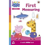 Ladybird – Apprendre avec Peppa : Mon premier livre d'activités sur les mesures avec autocollants