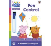 Peppa Pig – Learn with Peppa: Pen Control – Cahier d'activités effaçable – Broché (anglais)