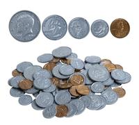 Learning Advantage- Play Coin Set Jouer de l'argent, 7510, Jeu de pièces en Plastique Assorties