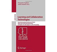 Learning And Collaboration Technologies