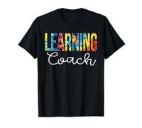 Learning Coach Rack to School Tie Dye Retro Rainbow T-Shirt