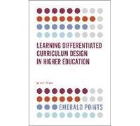 Learning Differentiated Curriculum Design In Higher Education