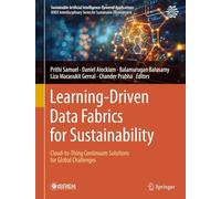 Learning-driven Data Fabrics for Sustainability: Cloud-to-thing Continuum Solutions for Global Challenges