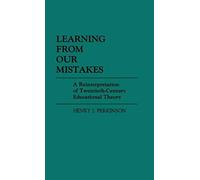 Learning From Our Mistakes