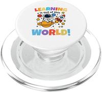 Learning is Out of This World Space Back to School Teacher PopSockets PopGrip pour MagSafe
