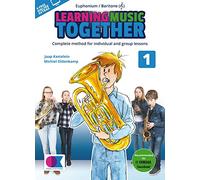 Learning Music Together Vol. 1. Bariton oder Euphonium Solo. Enthält Online-Audio