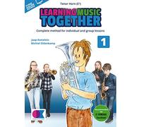 Learning Music Together Vol. 1. Horn in Es. Enthält Online-Audio