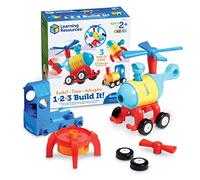 Learning Resources 1, 2, 3, construis - Fusée, Train, hélicoptère