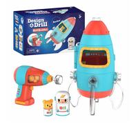 Learning resources - 4187 - Fusee Bolt Buddies Design - Drill, jeu de construction pour la motricite fine