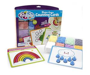 Learning Resources Activité de préparation préscolaire des Formes et du calcul Playfoam, ressources Maternelle, Pate a Modeler, Truc satisfaisant, Objet satisfaisant, Montessori 3+ Ans
