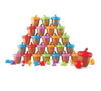 Learning Resources Alphabet Acorns Activity Set, 78 Pieces