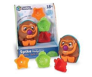 Learning Resources Amis du Bain du hérisson Spike pour la motricité Fine, Jouets éducatifs de la Petite enfance, Jouets pour bébé, Baignoire Petite enfance, Jouet pour Le Bain, Jouets d’Eau, 2+