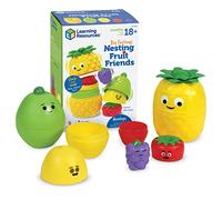 Fruits gigognes des émotions de Learning Resources, 9 pièces, mois, jouets socio-émotionnels petite enfance, jouets sensoriels, matériel d’orthophonie, jouets pour la motricité fine, jouets ananas, à partir de 18 mois