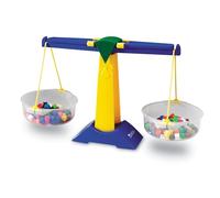 Learning Resources Balance à Plateaux Junior, Balance Éducative Enfants 5+, Jeu d’Apprentissage du Poids et de l’Équilibre, Comparaison Solides et Liquides