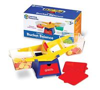 Learning Resources Balance Enfant pour Compter et Comparer, 3 Ans+ | Comparez des poids, volumes et quantités avec une balance enfant conçue pour apprendre les maths en manipulant et jouant