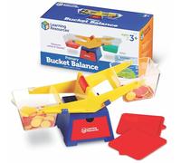 Learning Resources Balance Montessori Enfant - Éducative avec Seaux Amovibles - Pour Mathématiques, Poids et Volume - 3+ Ans