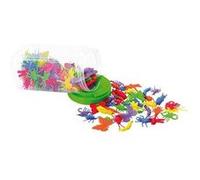 Learning Resources - Baril de 144 insectes de tri en caoutchouc souple G