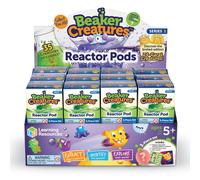 Learning Resources Beaker Creatures Reactor Pod Lot de 24 dosettes Homschool Science Alien Collectibles STEM Couleurs assorties partir de 5 ans
