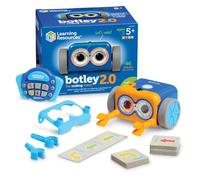 Learning Resources Botley 2.0 Robot Programmable, Codage pour Enfant 5+ Ans | Développez la logique et séquençage en relevant des défis de codage sans écran grâce à des missions STEM ludiques dès 5 ans