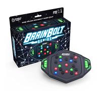 Learning Resources BrainBolt Genius Jeu de mémoire rapide avec lumières, jeux d'intelligence pour enfants, jeu portable, Cadeau pour les enfants de 9 10 11 12 ans, garçons et filles