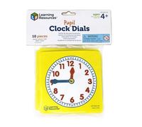 Learning Resources Cadrans d’Horloge pour Les élèves (Jeu de 10)