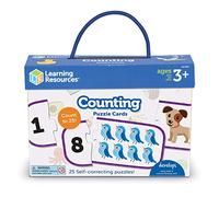 Learning Resources Cartes de Puzzles de calcul, préparation préscolaire, Puzzles autocorrectifs, à partir de 3 Ans