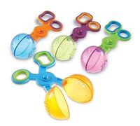 Learning Resources - Ciseaux de motricité fine pour enfants - Jeu 4 couleurs, ergonomiques - 3 ans+
