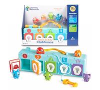 Learning Resources Club-House Clés & Serrures, 6 pièces - Motricité Fine et comptage dès 18 Mois