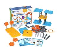 Learning Resources Constructeurs de ponts STEM Explorers de, 72 pièces, à partir de 5 Ans, Jouets STEM, Jeux de Construction STEM, Kits STEM, projets STEM pour Enfants, Jouets à Construire soi-même