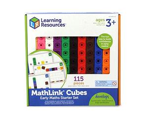 Learning Resources Cubes Emboitables Mathématiques, 100 Cubes, Dès 4 Ans | Assemblez et manipulez des cubes emboitables colorés pour apprendre à compter, trier, faire des calculs et créer en jouant