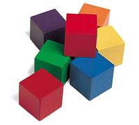 Learning Resources Cubes en Bois de Couleur de 2,5 cm (Jeu de 102)