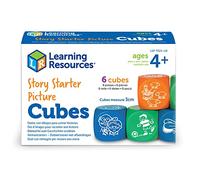 Learning Resources Dés d’Images pour raconter Une Histoire, Jouets de dés d’Histoire, Jouets éducatifs, Jeux de vocabulaire pour Enfants, enseigne la Communication, 4+