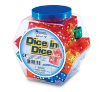 Learning Resources Dés dans Un dé (Jeu de 72)