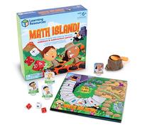 Learning Resources Die Mathe-Insel - EIN Additions- und Subtraktionsspiel, Lernspiel, Mathe-Lernspiele für 6-Jährige, Lernspielzeug, Mathespiele für Kinder, Lernspiele für drinnen, 8-teilig, 6+