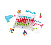 Learning Resources Ei-4114 Jouet Perceuse Et Tournevis Avec Kit De Construction (Transparent)