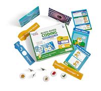 Learning Resources Ensemble d’activités de Codage par Blocs pour Scratch, dès 8 Ans, Apprentissage sans écran avec Cartes d’activités et Guide