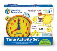 Learning Resources Ensemble D'Activités Sur Le Temps - Apprenez À Lire L'Heure