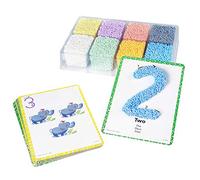 Learning Resources Ensemble Playfoam d'apprentissage des formes de chiffres, 33,3 x 24,9 x 5,3
